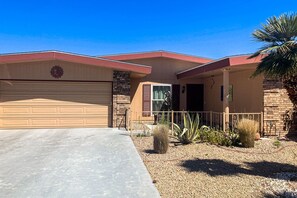 Exterior - Dog-friendly home with private pool, yoga studio, fitness room & great patio (Sun City)