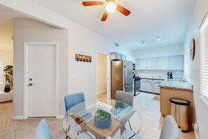 Dining - 2-story home near downtown with outdoor pool, private patio, streaming, W/D, AC (Tempe)