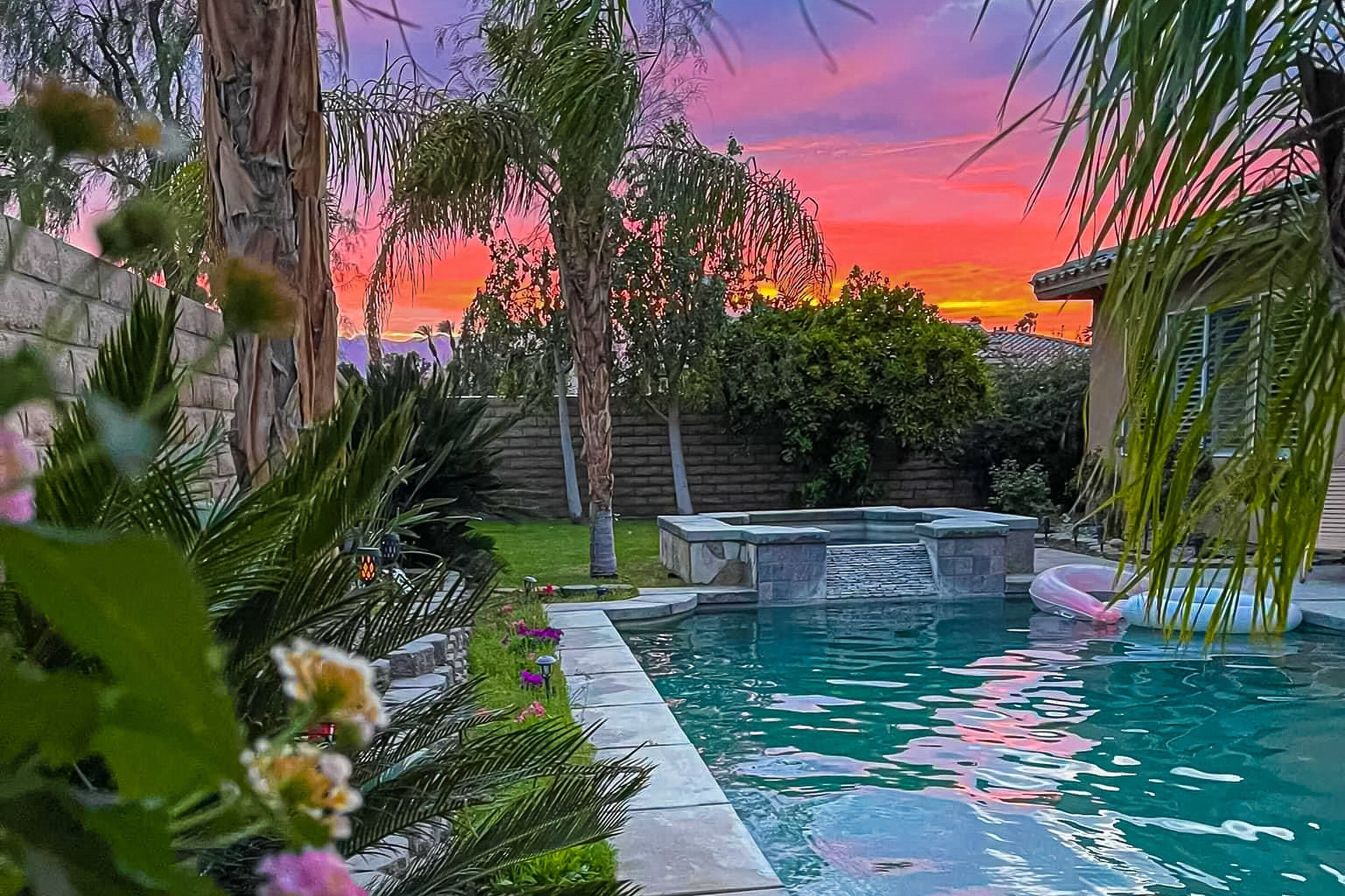 Una piscina climatizada