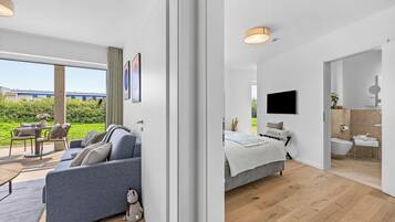 1 Schlafzimmer, Bügeleisen/Bügelbrett, kostenloses WLAN, Bettwäsche