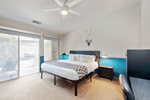 4 chambres, fer et planche à repasser, Wi-Fi gratuit, draps fournis