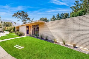 Exterior - Updated Mid-Century Gem | 3 Patios & Gas Grill | Near Downtown (Palm Springs)