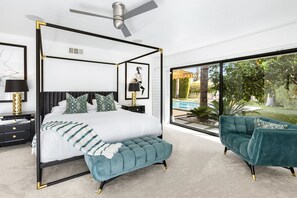 3 bedrooms, iron/ironing board, free WiFi, bed sheets - Designer gem with private pool, spa, golf course & mountain views (Palm Springs)