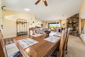 Dining - Dog-friendly, Cave Creek home with covered patio, hot tub & mountain views (Cave Creek)