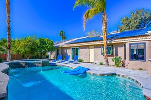 Pool - Dog-friendly desert gem w/private pool, putting green, firepit, & more (Palm Springs)