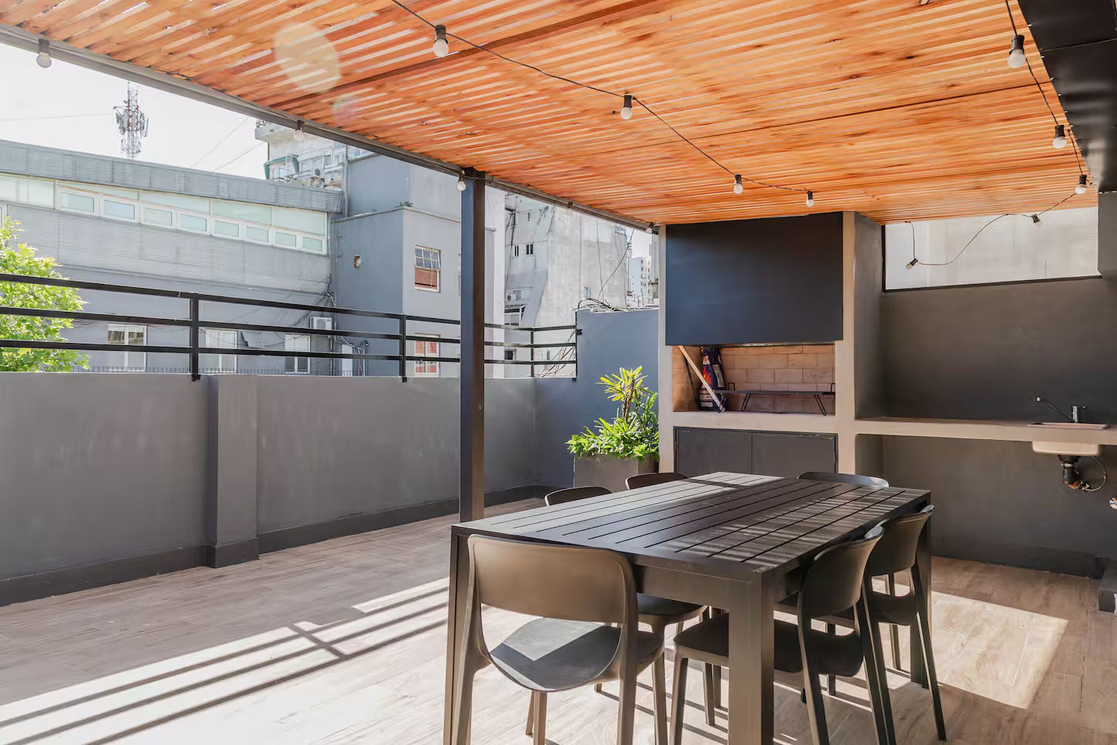 Comfort Studio, 1 Double Bed | Outdoor dining