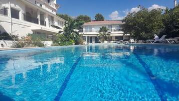 Seasonal outdoor pool