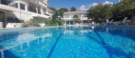 Seasonal outdoor pool