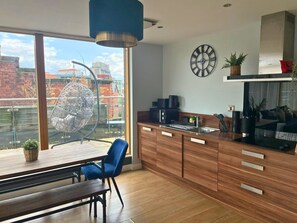 Dining - Stay Angels @ Blonk Street ~ Large/Luxury 2 bed (Sheffield City Centre)