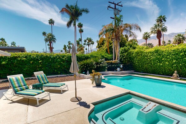 Pool - Modern, Dog-Friendly Home in a Quiet Neighborhood w/ Private Pool (Palm Springs)