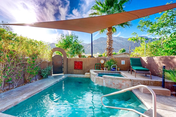 A heated pool - Elegant house with great outdoor space, private pool & spa - 3BR - #066636 (La Quinta)