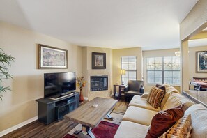 Smart TV, DVD player - Comfortable, Single-Level Condo with Free WiFi, Washer/Dryer, & Shared Pool (Tucson)