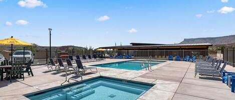 Seasonal outdoor pool