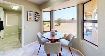 Escape to this charming house in Sun City West, AZ w/pool & pickleball