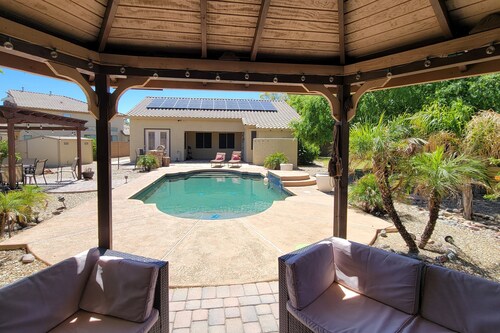 Spectacular oasis with private pool, large yard, & game room