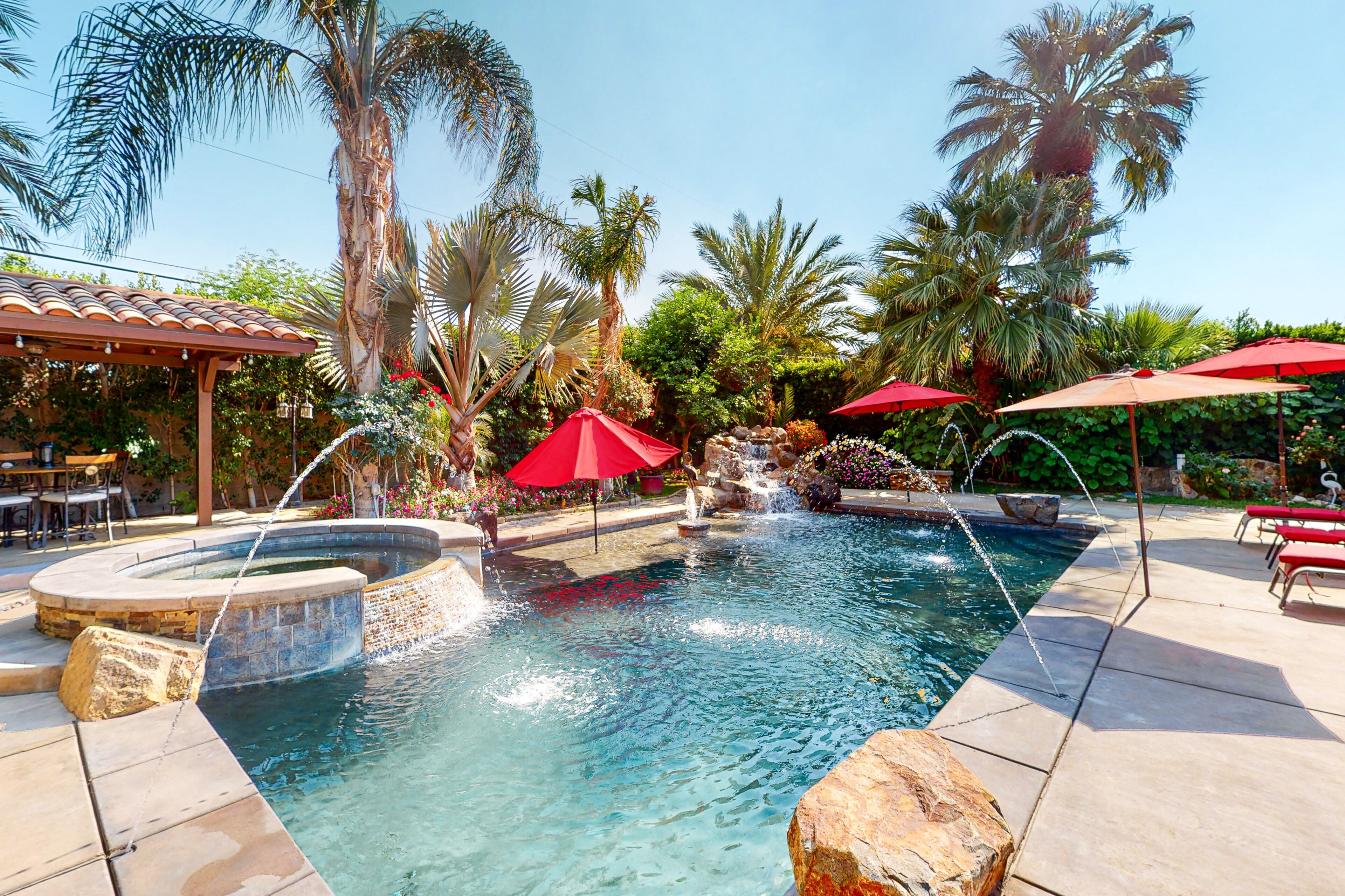 Beheizter Pool