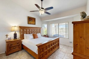 2 bedrooms, iron/ironing board, free WiFi, bed sheets - Dog-Friendly Oro Valley Retreat | Private Hot Tub, Catalina Views & Shaded Patio (Oro Valley)