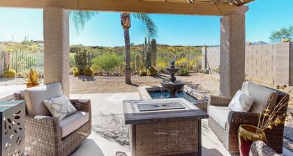Dog-friendly valley view oasis with private hot tub, shaded patio, washer/dryer