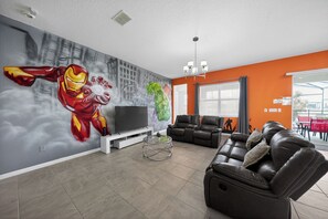 Unclassified image, 3 of 32, button - 12BR Mansion  Sleeps 30+, GameRoom, Pool, Resort! (Kissimmee)