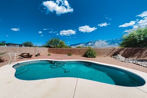 Pool - Captivating desert home with private pool, game room, grill, backyard & W/D (Tucson)