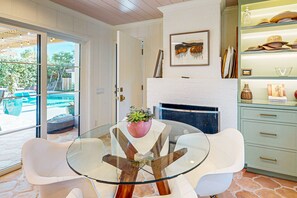 Dining - New, Spanish Colonial Revival Estate Dog FriendlY with Pool, Pickleball (Palm Springs)