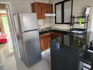 Private kitchen - Ground Floor Apartment with lagoon view Hotel Zone (Cancún)
