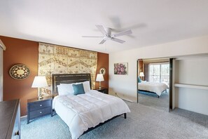 2 habitaciones, wifi gratis y ropa de cama