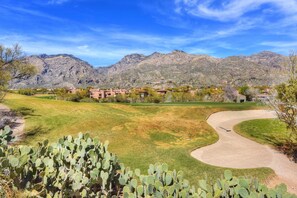 Golf - Charming condo with mountain views, pool, AC, & washer/dryer (Tucson)