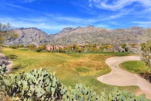 Golf - Charming condo with mountain views, pool, AC, & washer/dryer (Tucson)