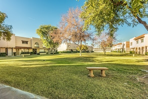 Exterior - Spacious home with enclosed yard, pool & grill - walk to downtown (Scottsdale)