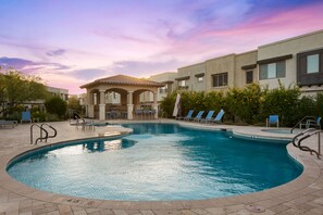 Pool - Modern townhome with private patio, grill, rooftop deck, on-site pool & gym (Scottsdale)