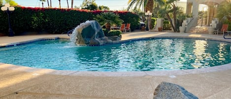 Piscine chauffée
