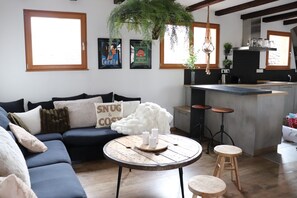 Living area - Chalet in town, in the heart of Colmar (Colmar)