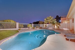 Una piscina climatizada