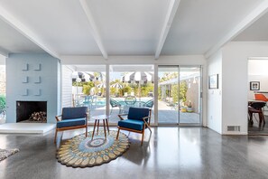 Interior - Vibrant home with private pool with spa, firepit, and private gas grill (Palm Springs)