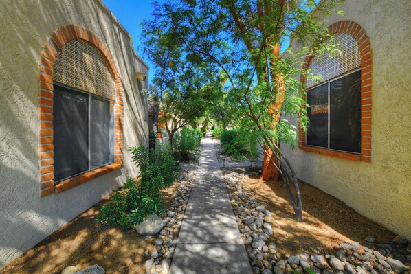 Property grounds - Corner condo in Tucson foothills w/ a community pool & two private patios (Tucson)