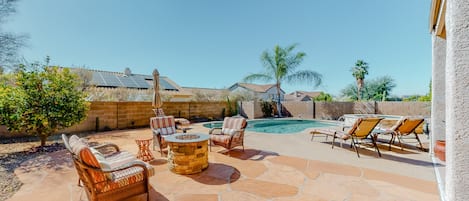 Piscine chauffée
