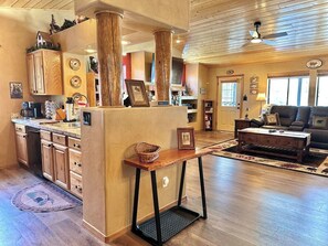 Unclassified image, 5 of 105, button - Updated Spacious Cabin W/View of Wild Horses! (Overgaard)