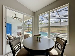 Dining - Four Bedrooms, 3 Baths, No Rear Neighbors,  Just Minutes walk  to Clubhouse (Kissimmee)