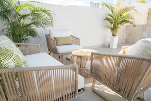 Terrace/patio - Mint 4 House Old city|Pool|clock tower| (Cartagena de Indias)