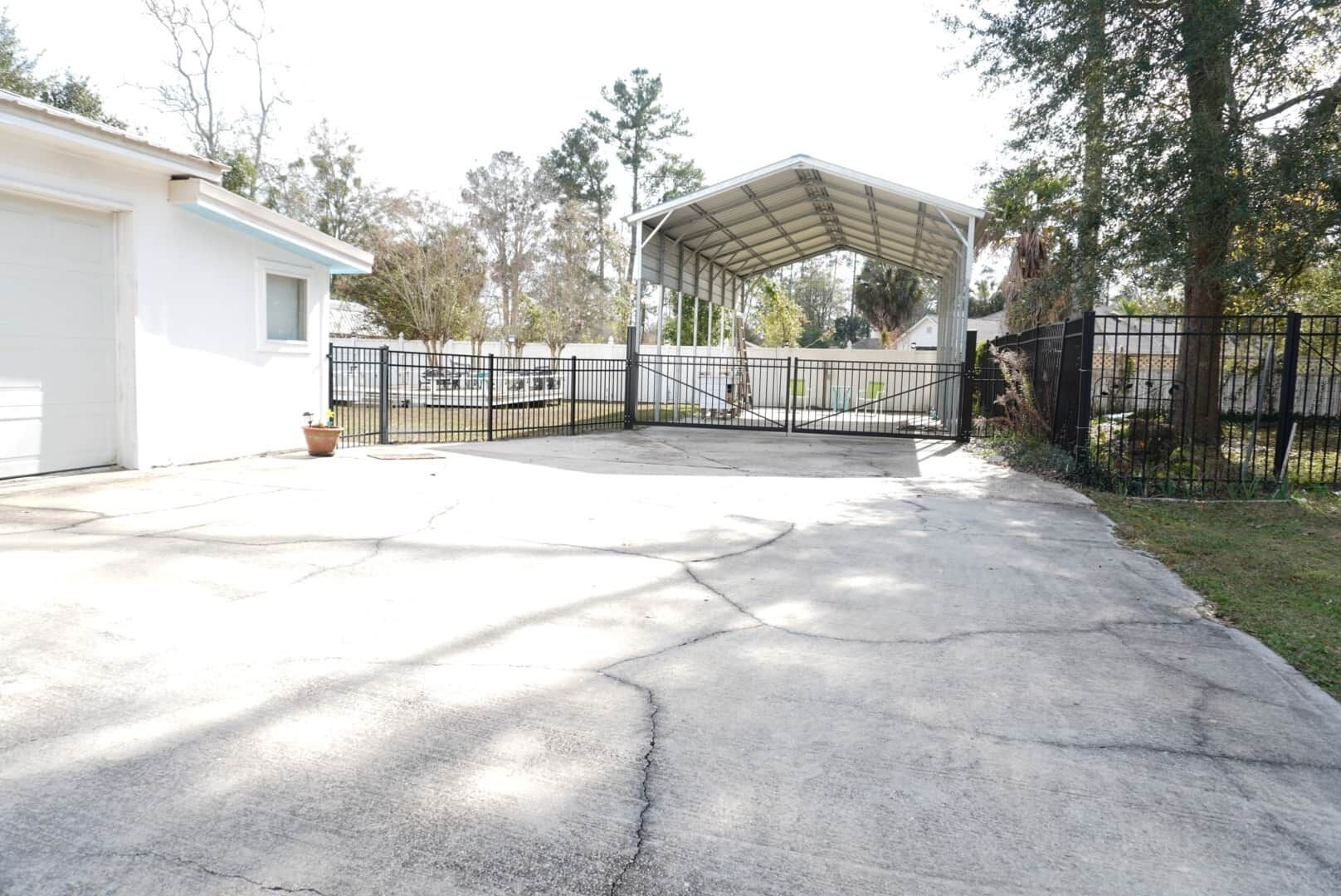 Enceinte de l’hébergement