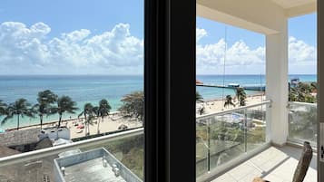 Luxury Penthouse, 2 Bedrooms, Kitchen, Beach View | Balcony