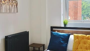 1 bedroom, WiFi, bed sheets, wheelchair access