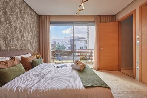 Luxury 3-Bedroom Getaway in Bouskoura`s Finest