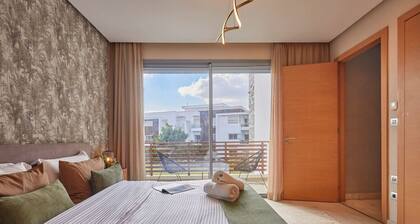 Luxury 3-Bedroom Getaway in Bouskoura`s Finest
