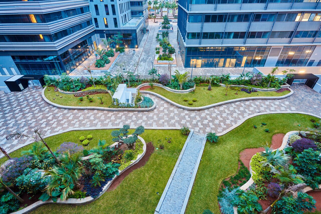 Terrein van de accommodatie