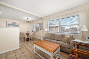 TV, DVD player - Downtown Condo Close to the Boardwalk with a Pool (Ocean City)