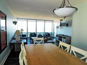 Dining - Oceanfront 2BR • North End Boardwalk • Private Balcony • Pool • New to VRBO (Virginia Beach)