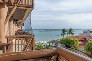 Apartamento panorâmico | Vista do quarto