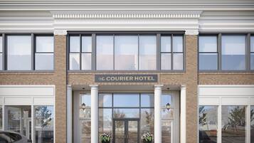 Fassade der Unterkunft